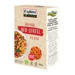 Organic Red Lentil Penne 200g
