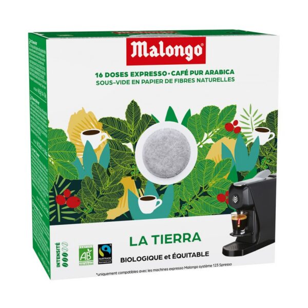 123 Spresso La Tierra Bio 16 pods
