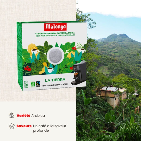 123 Spresso La Tierra Bio 16 pods