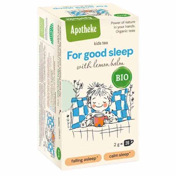 Apotheke Organic Children’s Lemon Balm Tea for Good Sleep 20x2g
