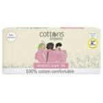 Cottons Organic Super Tampons